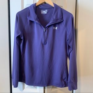 Under Armour Quarter Zip Purple